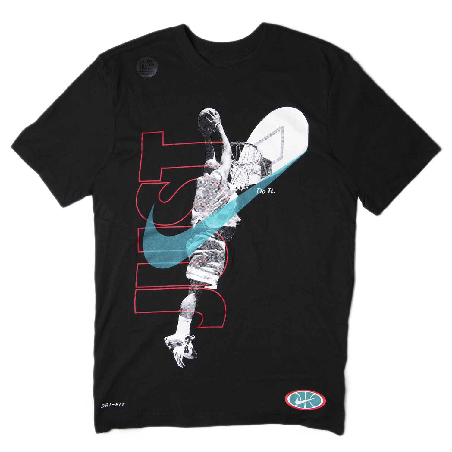 Футболка Nike Dry-Fit Just Dunk BQ3555-010 — фото 1