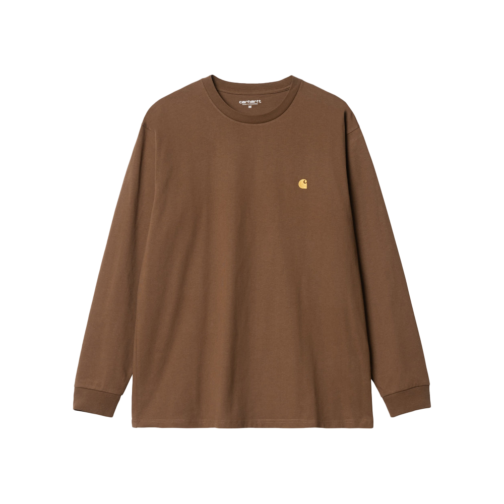 Лонгслив Carhartt WIP I026392 tamarind gold — фото 1