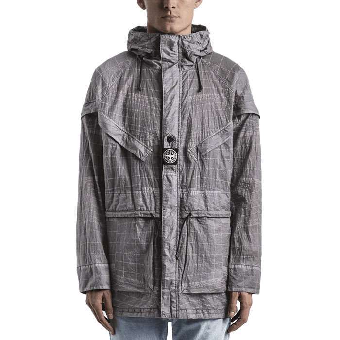 Куртка Stone Island Reflective Grid On Lamy-tc Parka