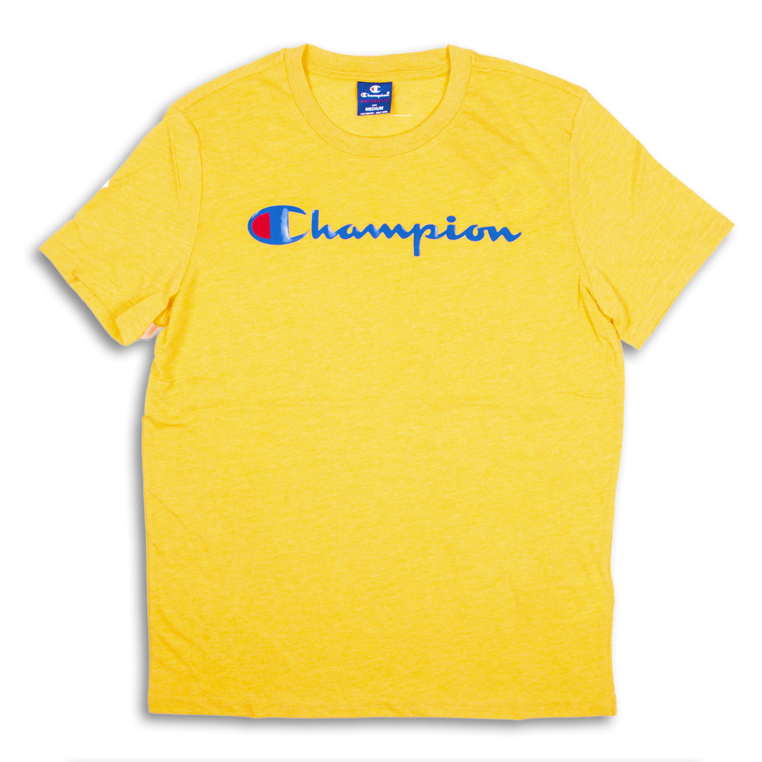 Футболка Champion 211268 yellow — фото 1
