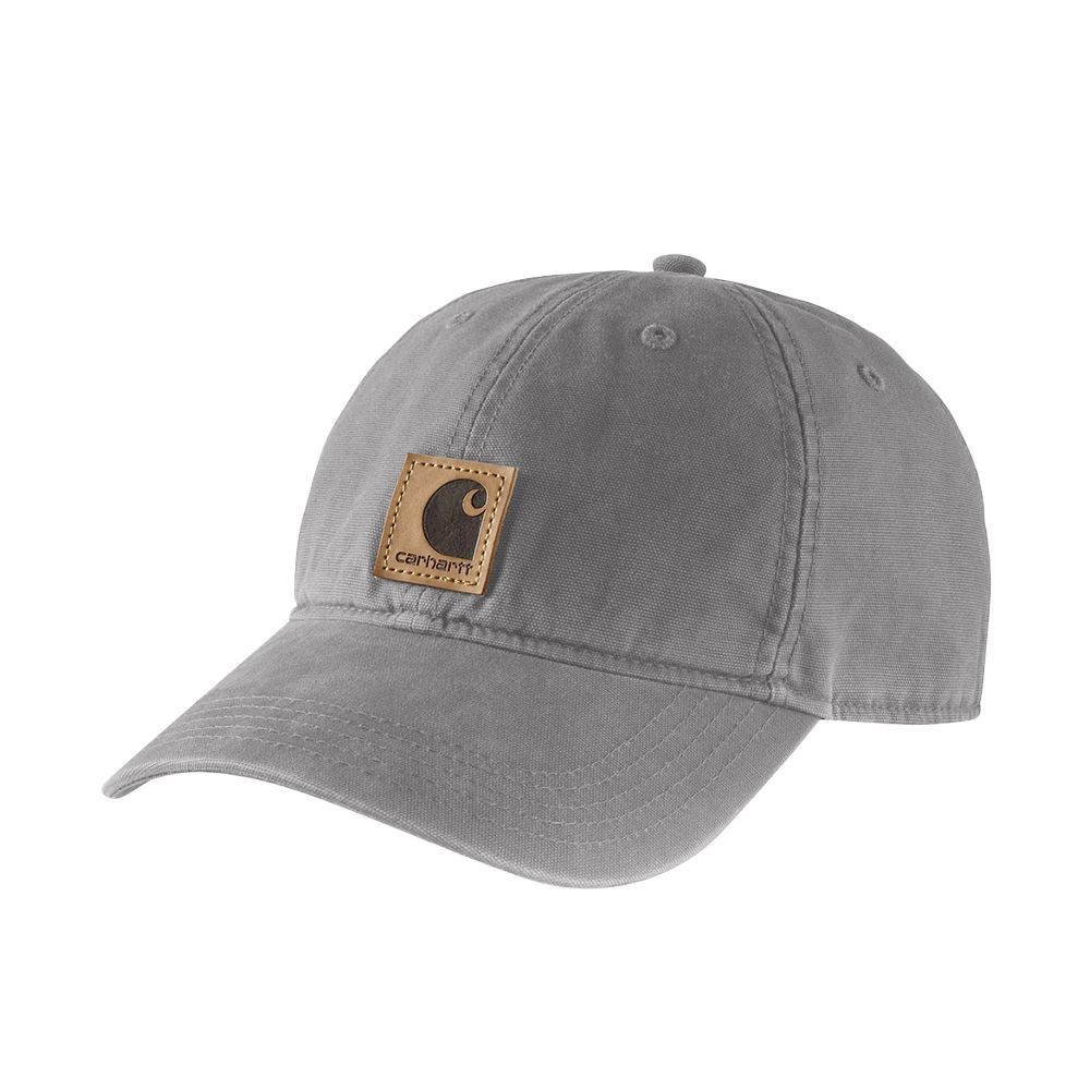 Бейсболка Carhartt Odessa cap серая AH0289 APH