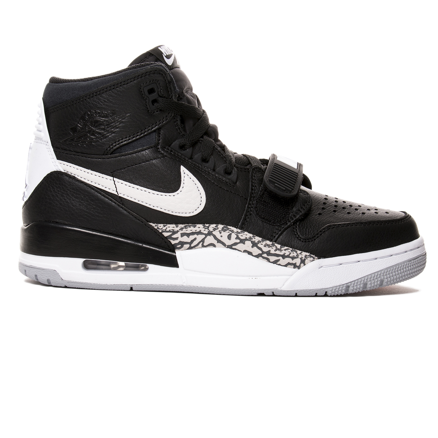 Кроссовки Air Jordan Legacy 312 Black Cement AV3922-001 — фото 1