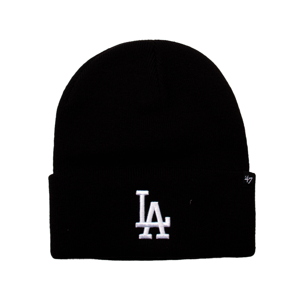 Шапка '47 Brand HAYMAKER CUFF KNIT Los Angeles Dodgers B-HYMKR12ACE-BK Black