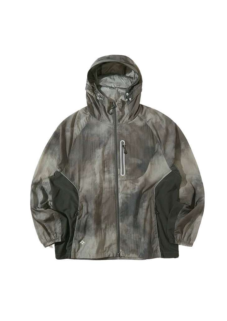 Ветровка NOTHOMME серая camo 24W011/25NOJK014