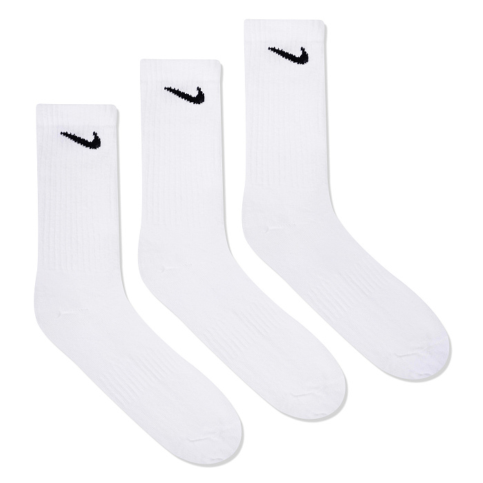 Носки Nike Everyday Lightweight КОМПЛЕКТ 3 пары белые 38-42р-р SX7676-100