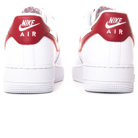 air force 1 07 trainers white team red white