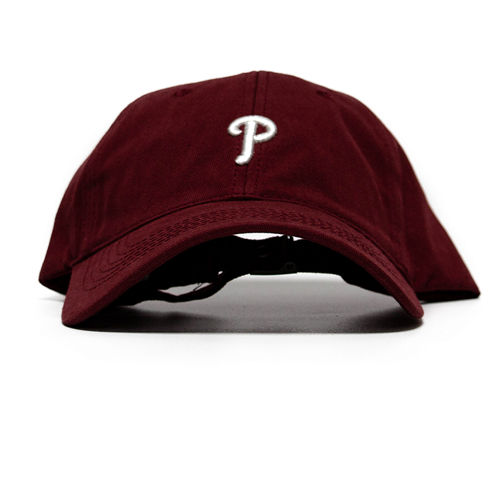 Бейсболка MLB Philadelphia Phillies красная/белое лого