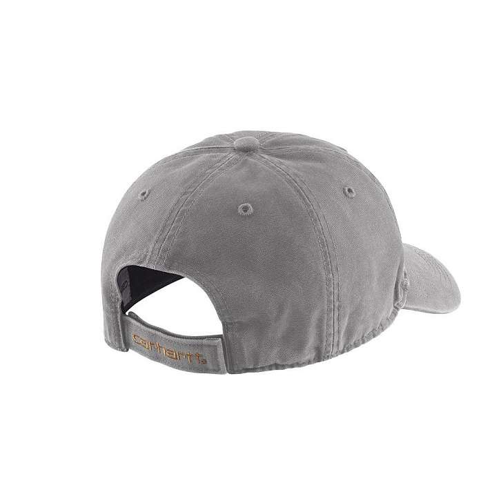 Бейсболка Carhartt  Odessa cap серая AH0289 APH