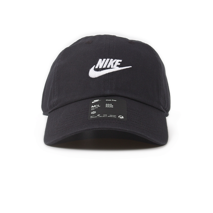 Бейсболка Nike Club U Futura Washed FB5368-011 S/M