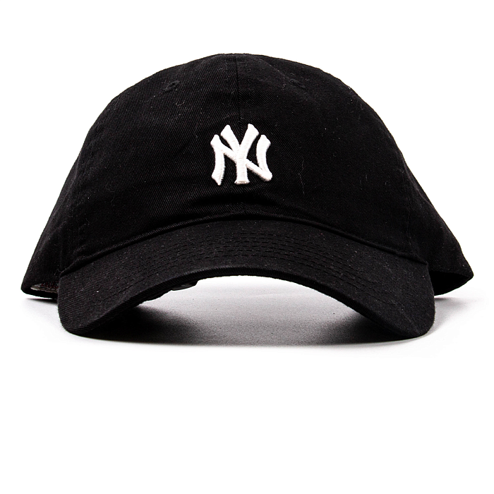 Бейсболка MLB NY black 32CP77011-50L белое лого