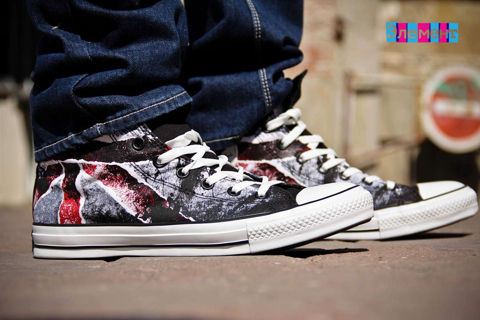 Кеды Converse Chuck Taylor All Star Hi флаг 139767 — фото 3
