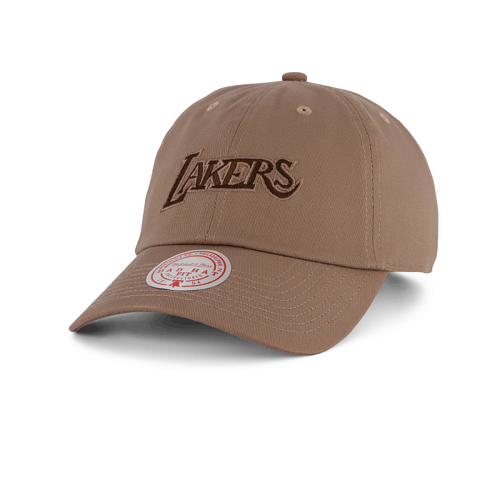 Бейсболка Mitchell&Ness TERRA STRAPBACK LA Lakers HLUX5181-LALYYPPPBROW-OS