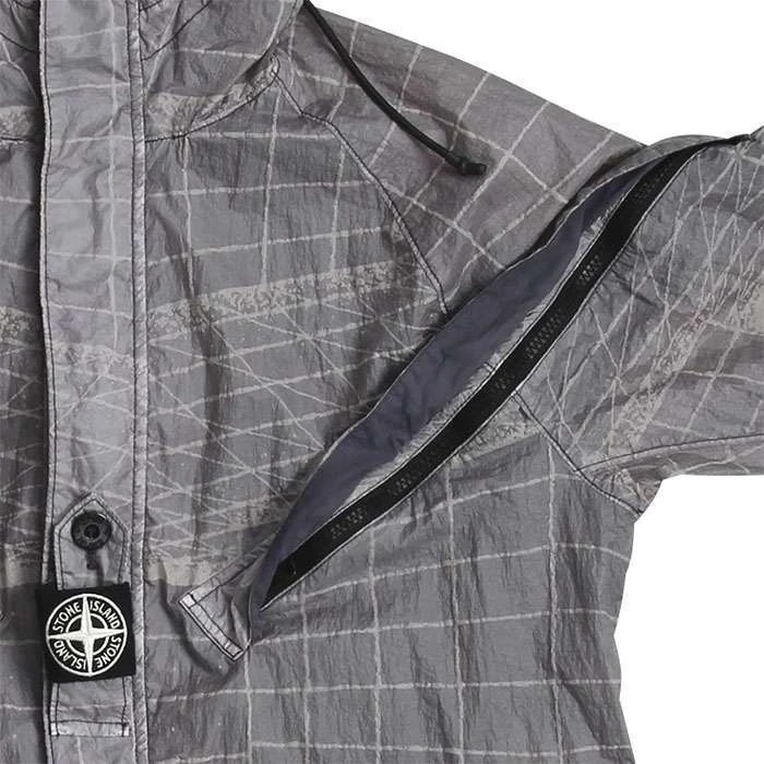 Ветровка Stone Island Reflective Grid On Lamy-tc Parka
