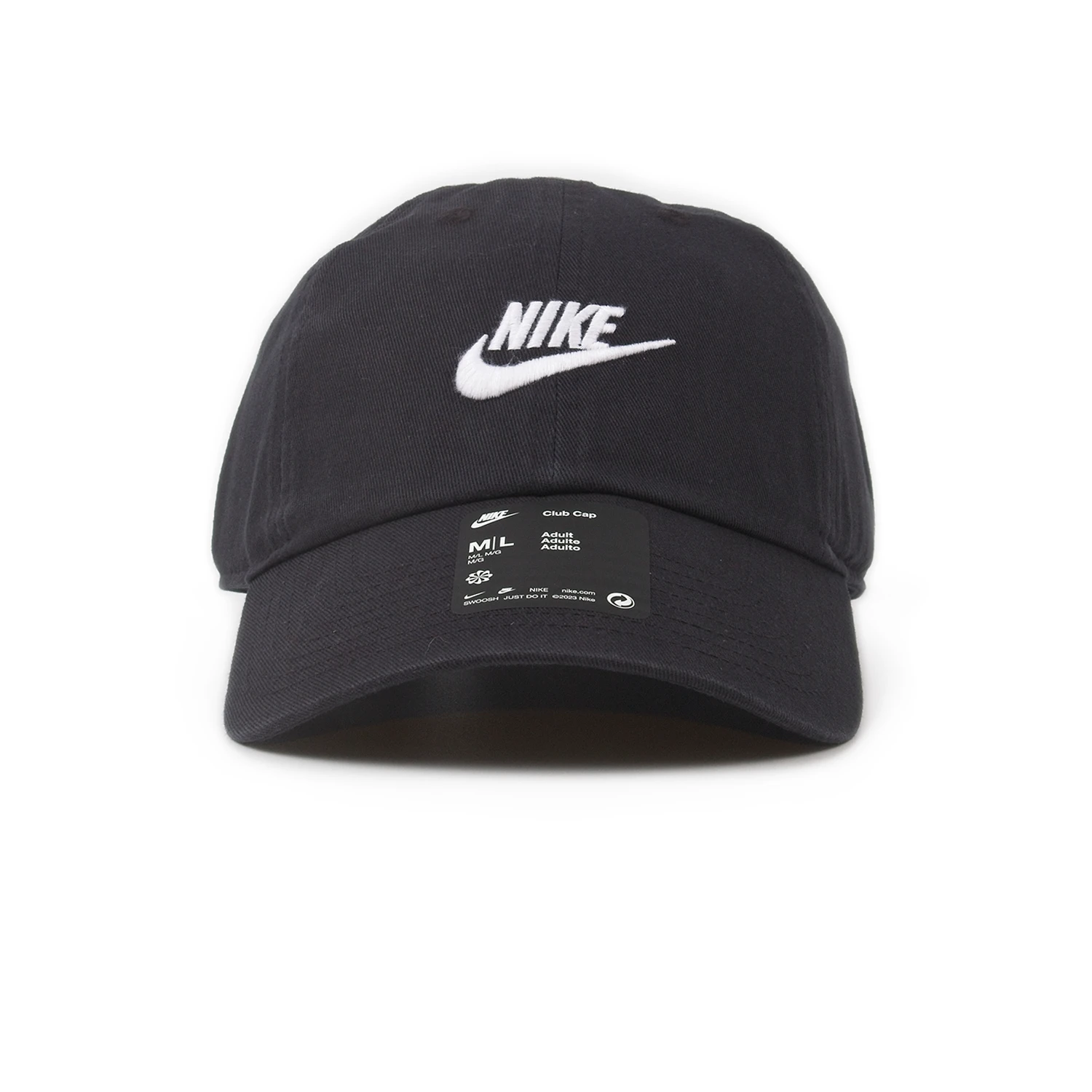 Бейсболка Nike Club U Futura Washed FB5368-011 M/L