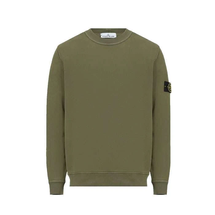 Свитшот оливковый Stone Island 811561241