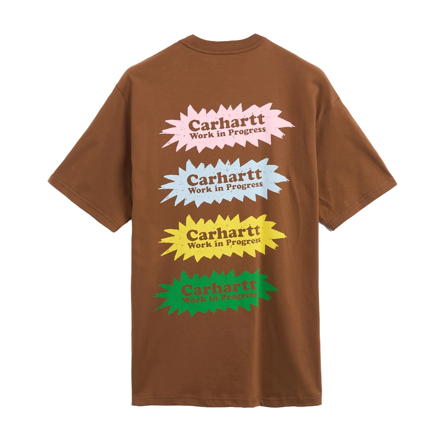 Футболка Carhartt WIP I033162 hamilton/brown