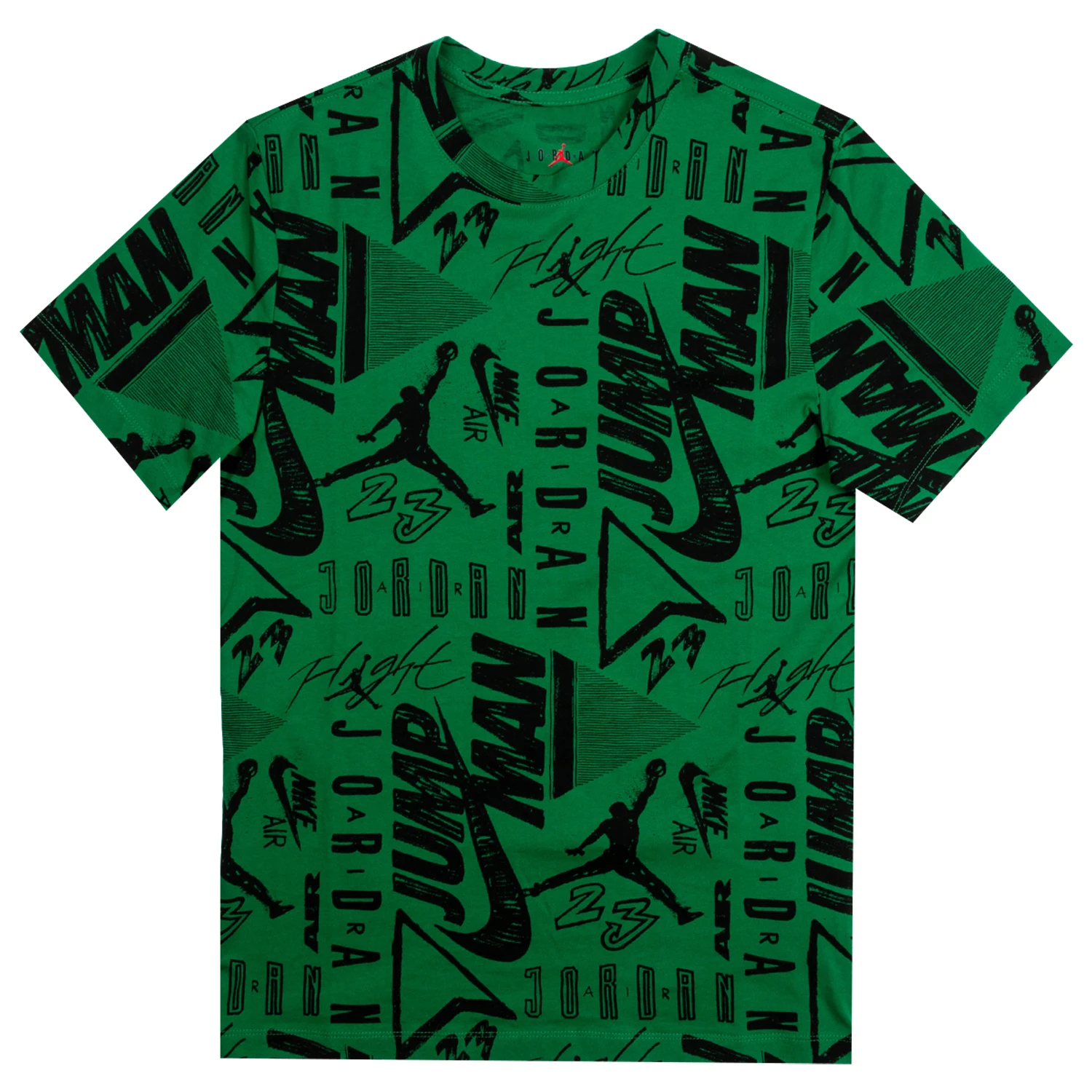 Футболка Jordan All Over Print Pine Green DC9801-302 — фото 1