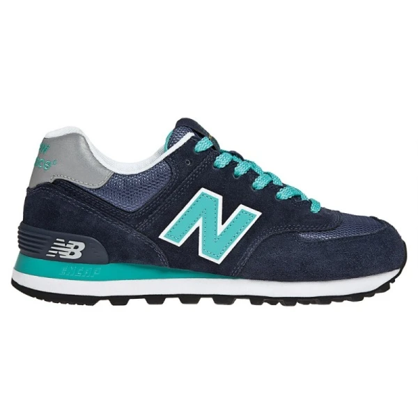 Кеды New Balance жен WL574NGE/B синие — фото 1