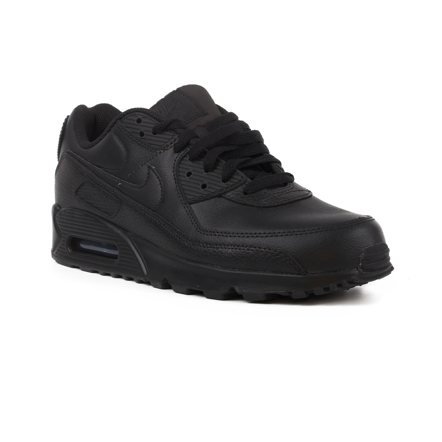Кроссовки Nike Air Max 90 Leather Triple Black CZ5594-001
