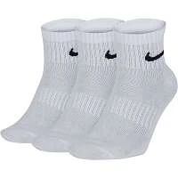 Носки Nike everyday Ankle низкие КОМПЛЕКТ 3 пары белые 38-42р-р SX7677-100